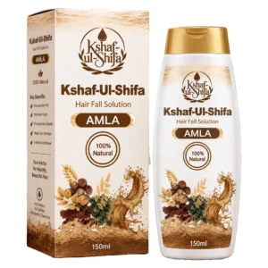 Kshaf-ul-Shifa Amla Hair Fall Shampoo 150ml bottle with box
