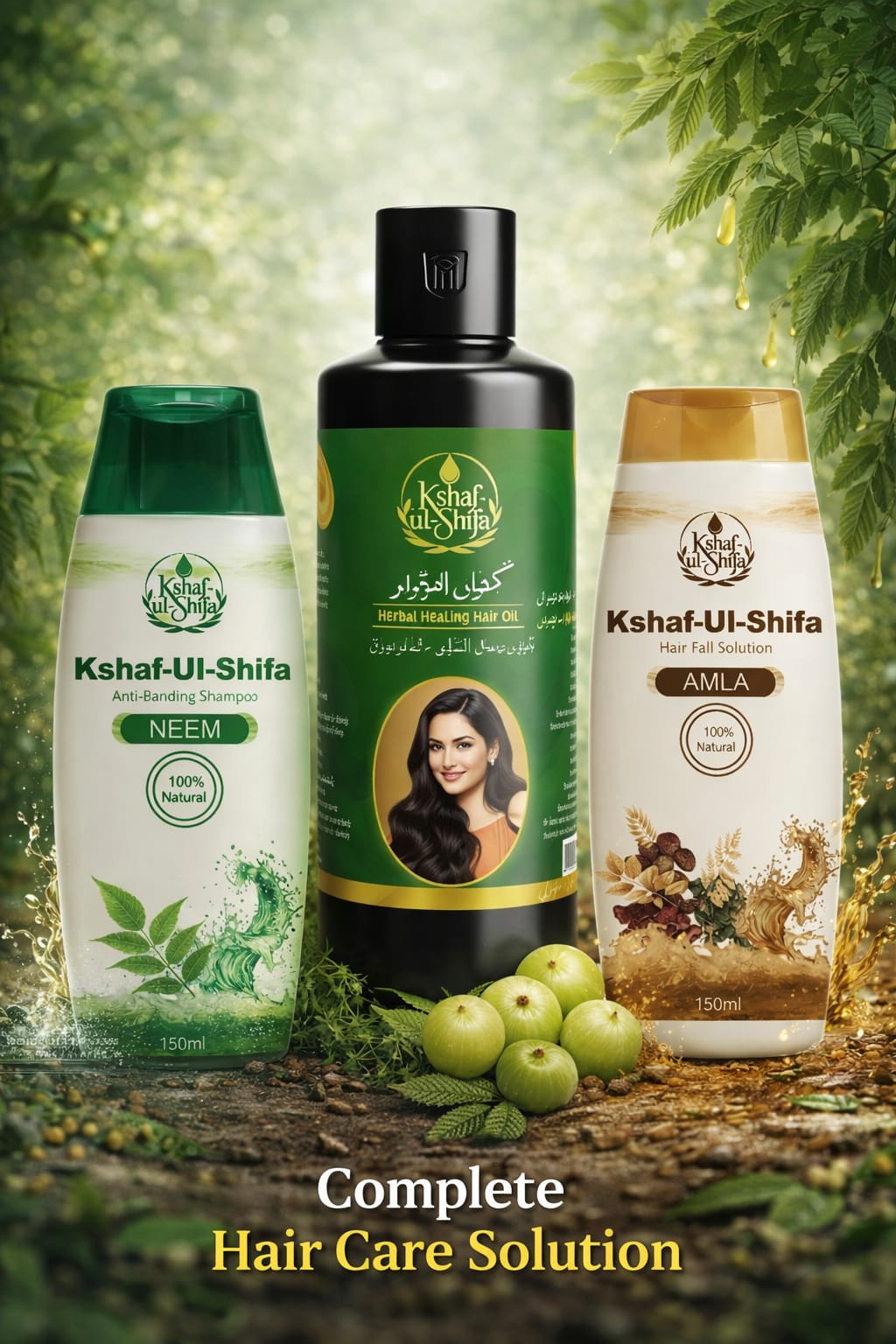 Organic Hair Fall And Shampoo